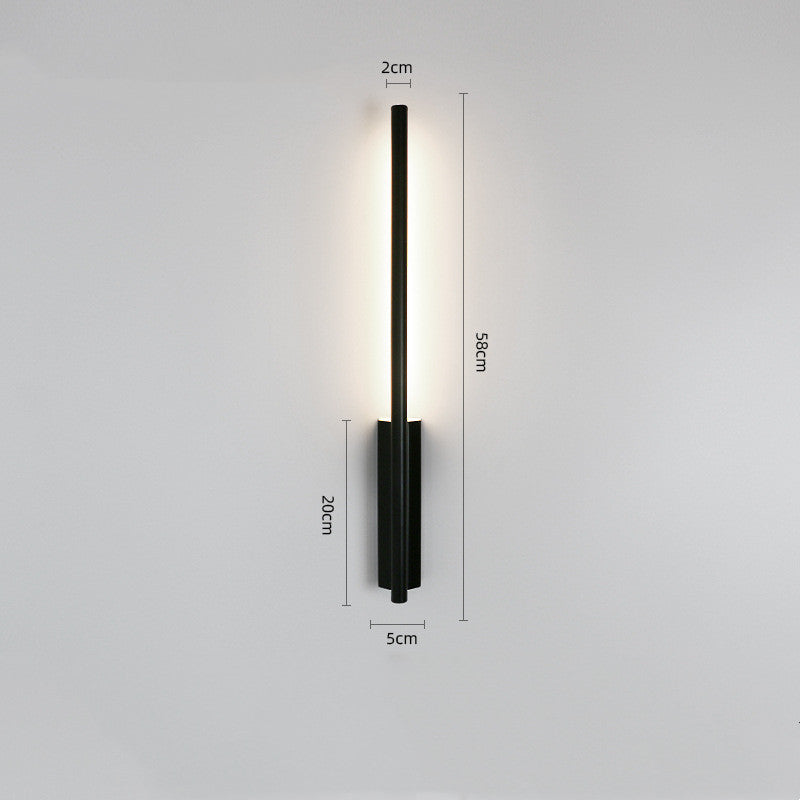 Minimalist Golden Line Scandinavian Wall Lamp