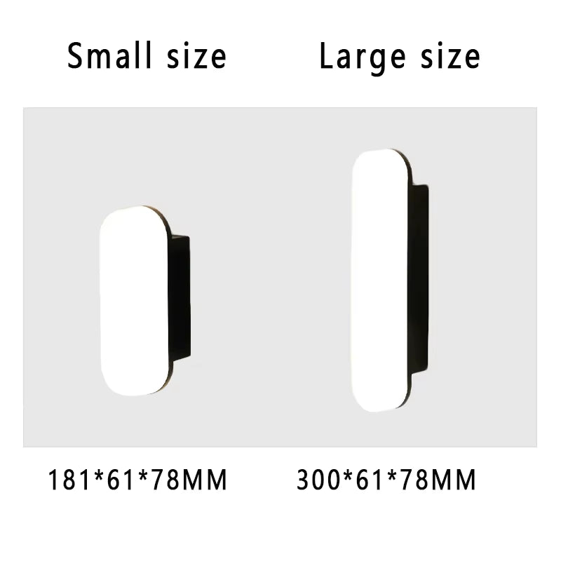 Outdoor Aluminum Waterproof Wall Lamp