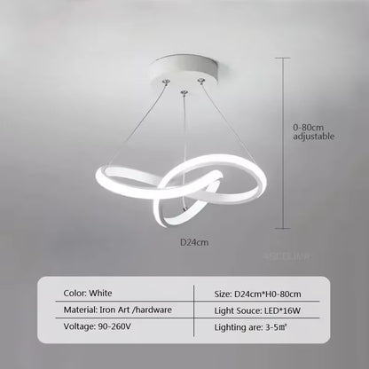 Illuminate Your Space with the Nordic LED Ceiling Pendant Lamp - Perfect for Dining Rooms, Corridors, and Bedrooms