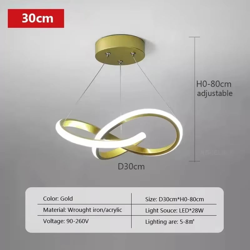 Illuminate Your Space with the Nordic LED Ceiling Pendant Lamp - Perfect for Dining Rooms, Corridors, and Bedrooms