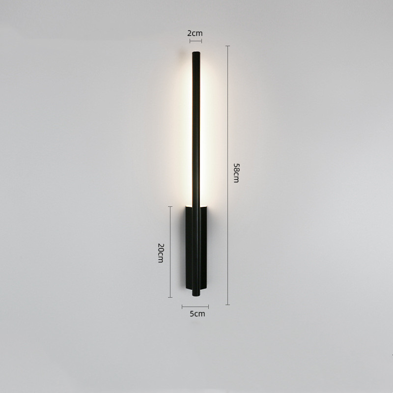 Minimalist Golden Line Scandinavian Wall Lamp