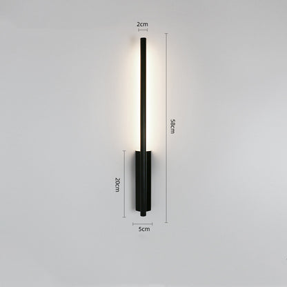Minimalist Golden Line Scandinavian Wall Lamp