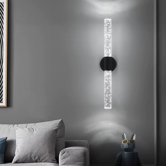 Nordic Bubbles Crystal Rod Wall Lamp 