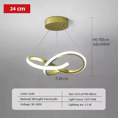 Illuminate Your Space with the Nordic LED Ceiling Pendant Lamp - Perfect for Dining Rooms, Corridors, and Bedrooms