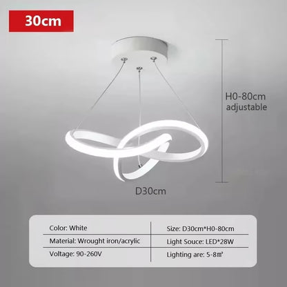 Illuminate Your Space with the Nordic LED Ceiling Pendant Lamp - Perfect for Dining Rooms, Corridors, and Bedrooms