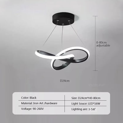Illuminate Your Space with the Nordic LED Ceiling Pendant Lamp - Perfect for Dining Rooms, Corridors, and Bedrooms