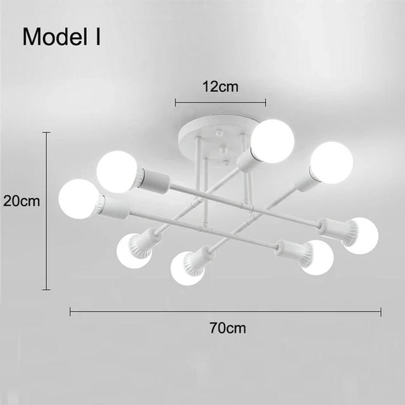 Elevate Your Space with the Nordic Minimalist Black and Gold LED Pendant Light - Perfect for Bedrooms and Living Rooms