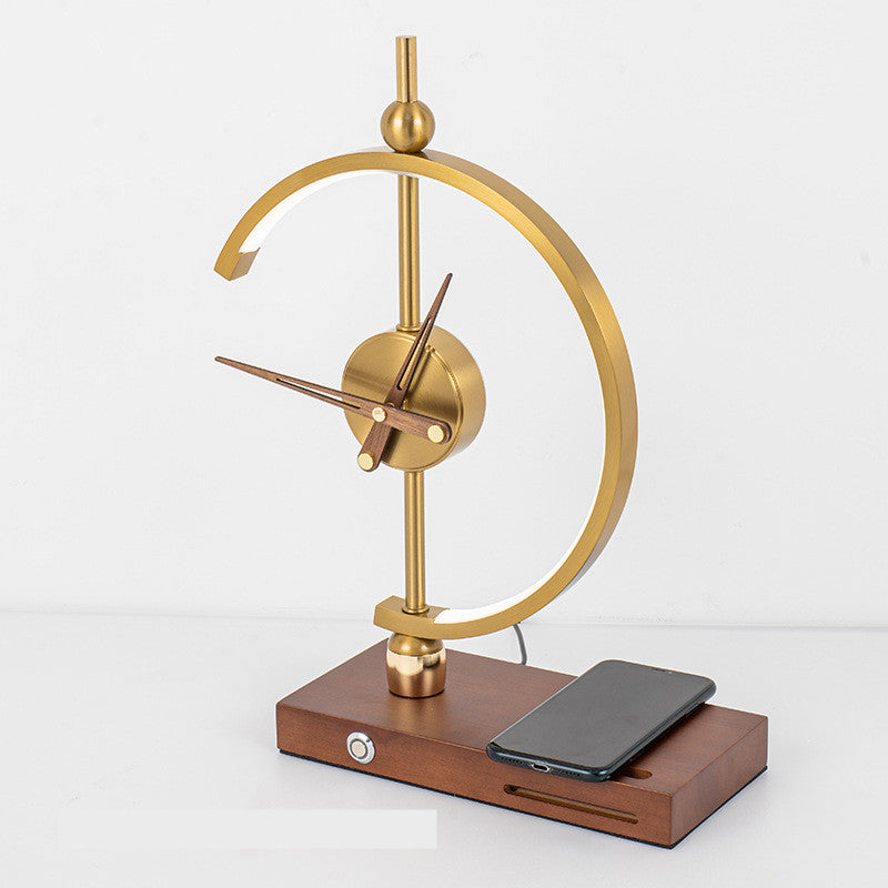 Modern Nordic Minimalist Lamp With Wireless Phone Charging 