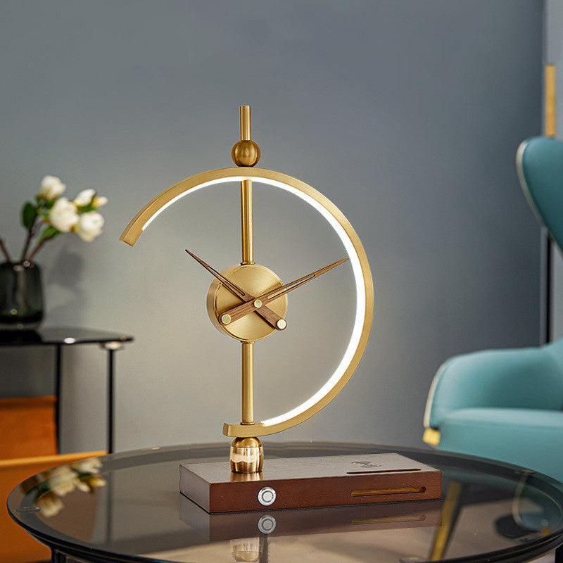 Modern Nordic Minimalist Lamp With Wireless Phone Charging 