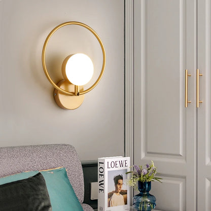 Nordic Modern Bedside Wall Lamp 
