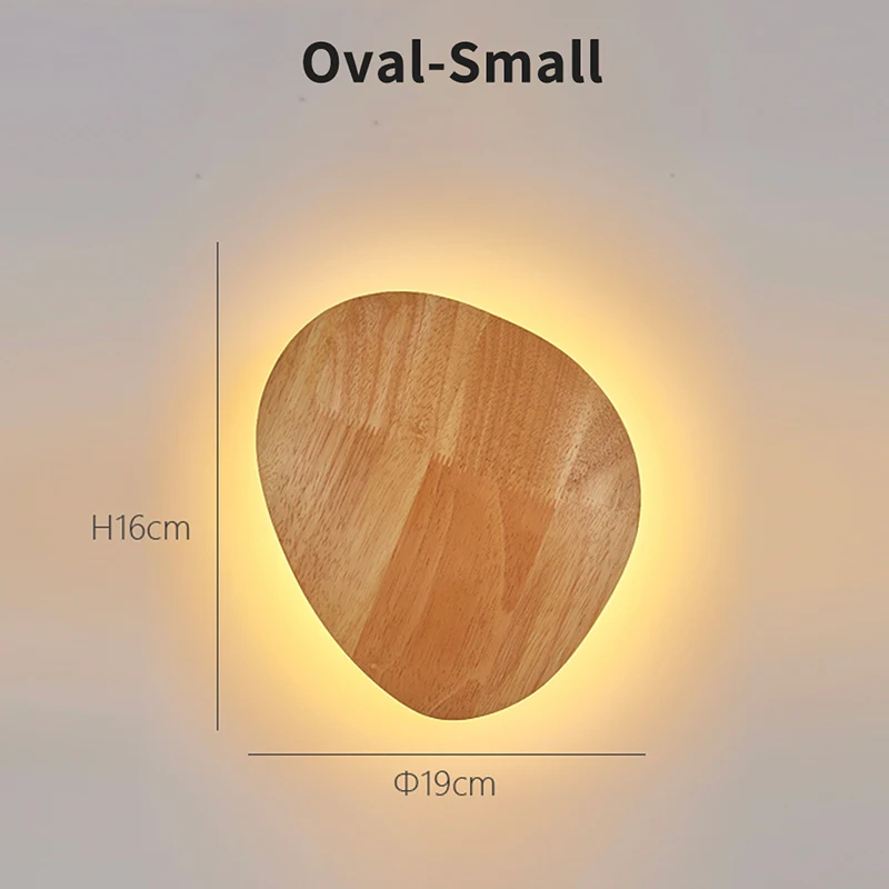 Nordic Modern  Stair Wall-Mounted Wooden  Light