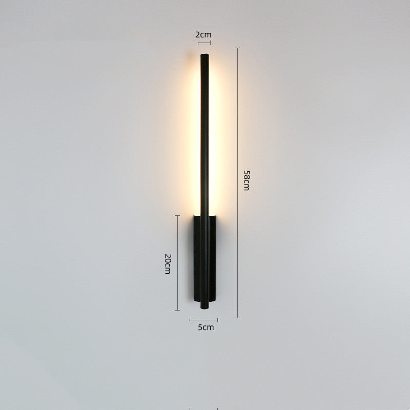Minimalist Golden Line Scandinavian Wall Lamp