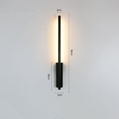 Minimalist Golden Line Scandinavian Wall Lamp