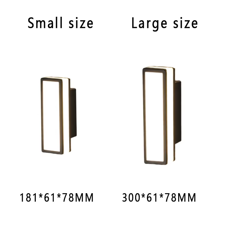 Outdoor Aluminum Waterproof Wall Lamp