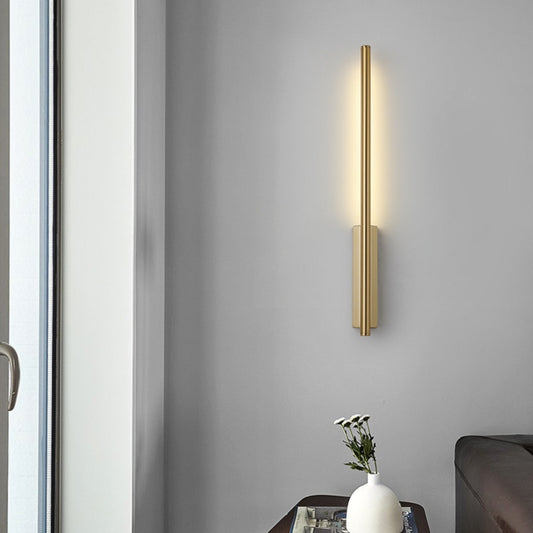 Minimalist Golden Line Scandinavian Wall Lamp