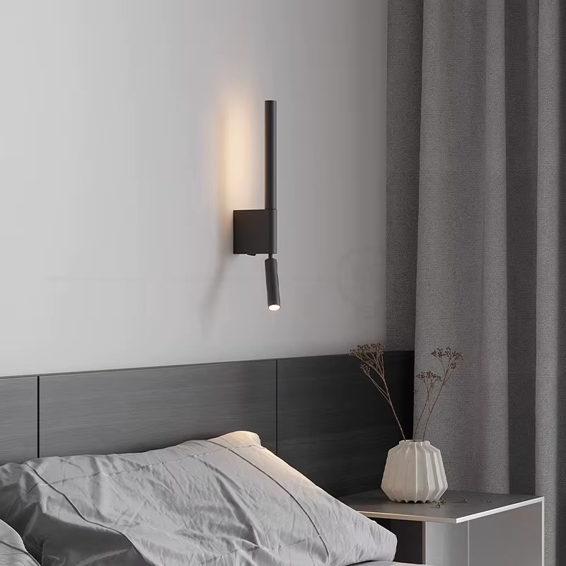 Nordic Minimalist Bedside Wall Lamp