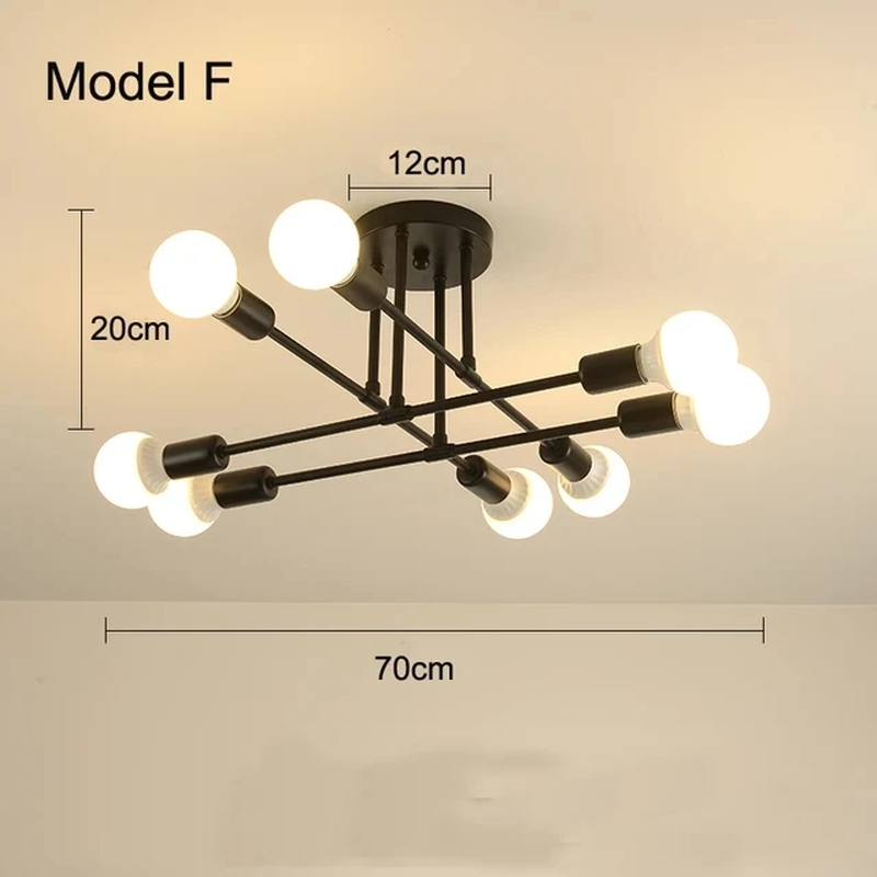 Elevate Your Space with the Nordic Minimalist Black and Gold LED Pendant Light - Perfect for Bedrooms and Living Rooms