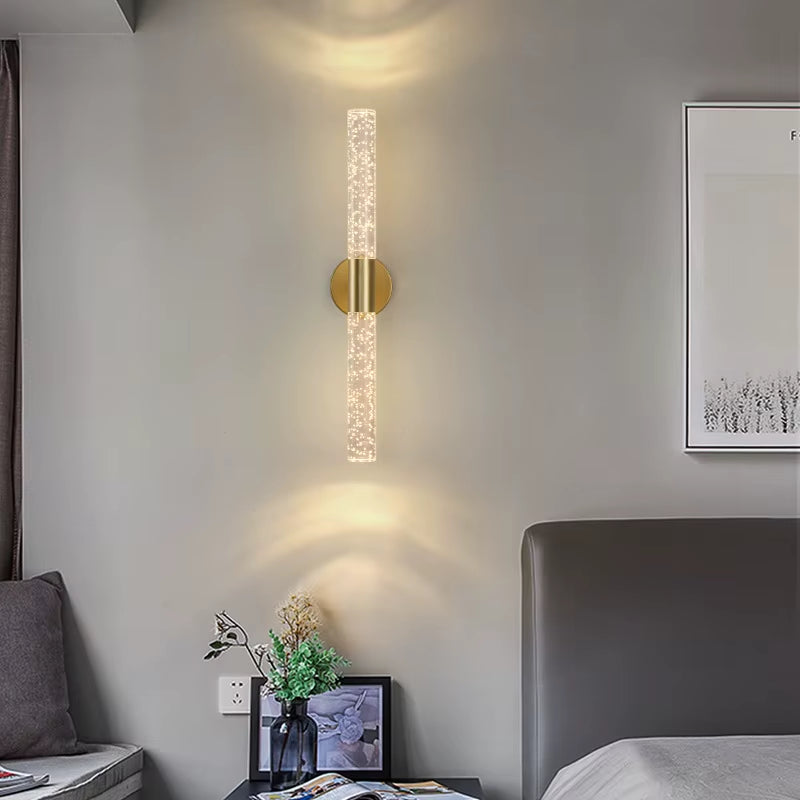 Nordic Bubbles Crystal Rod Wall Lamp 